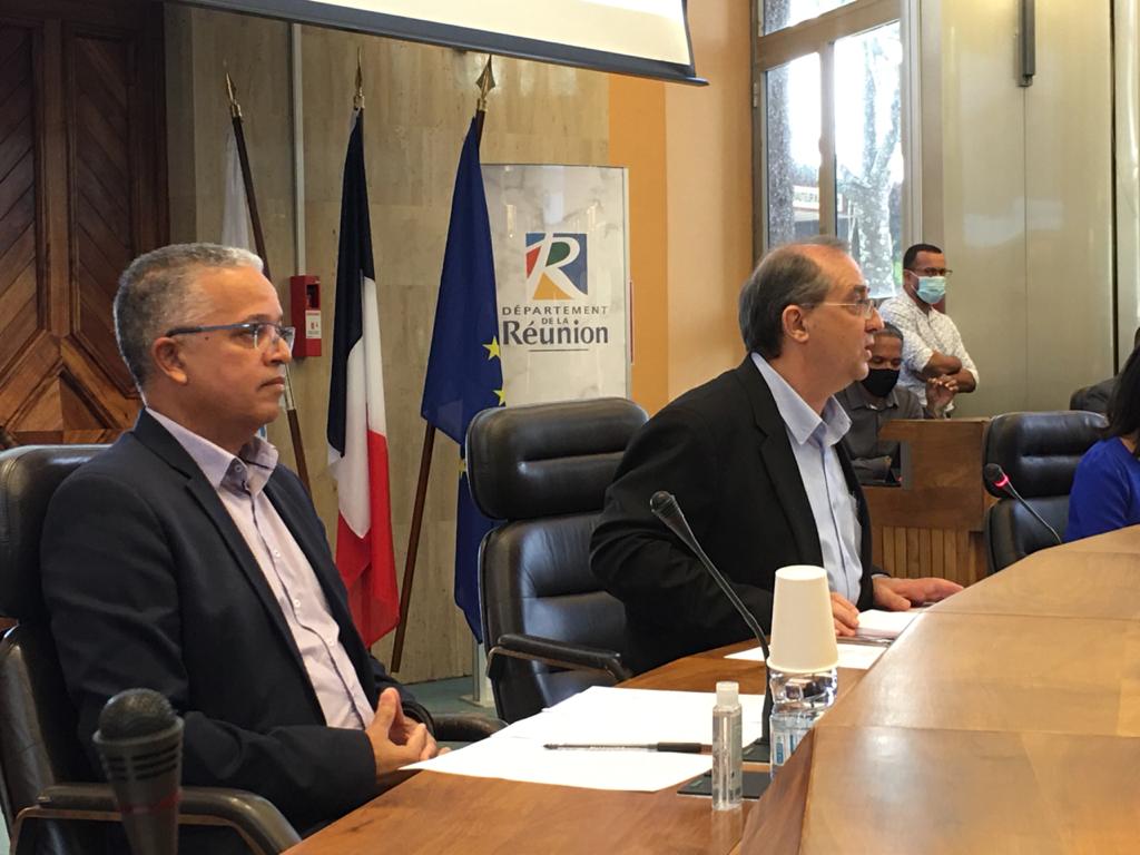  Serge Hoareau est le nouveau président de l'association des maires de La Réunion