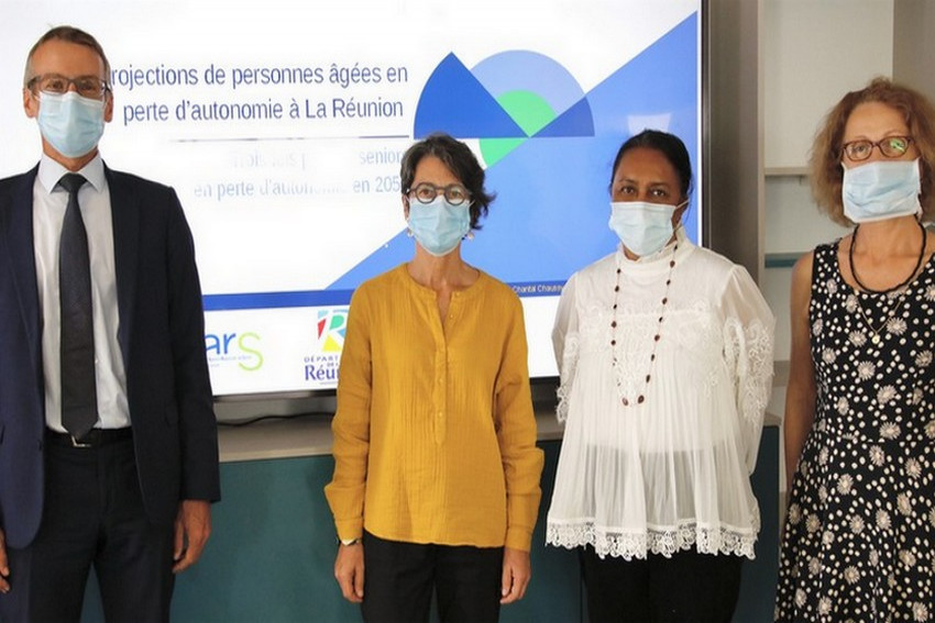 Département-INSEE-ARS : Présentation de la nouvelle étude, une projection des personnes âgées en perte d’autonomie à l'horizon 2050 à La Réunion