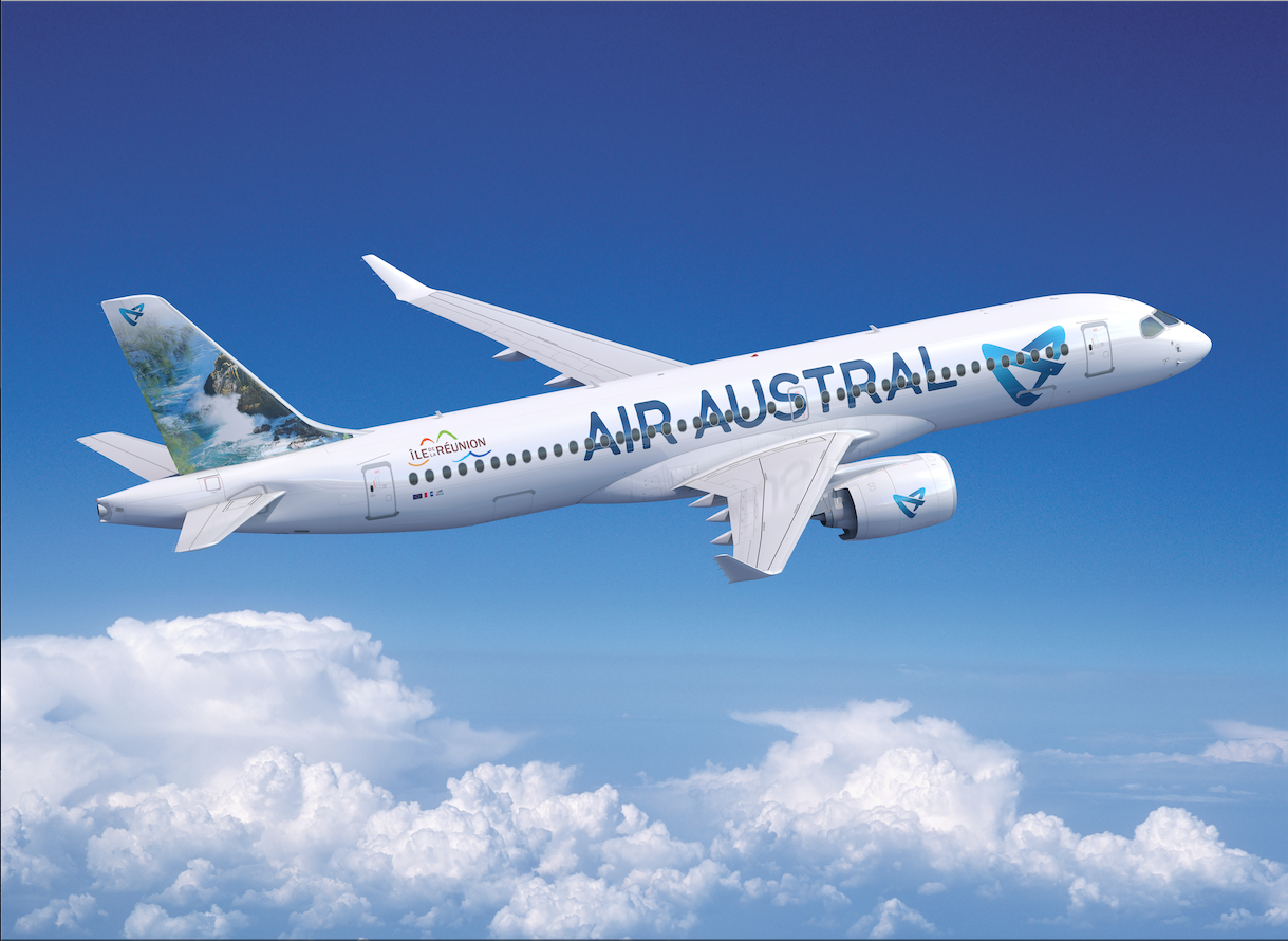 Air Austral : Pas de vol en en A220-300 avant l'année prochaine