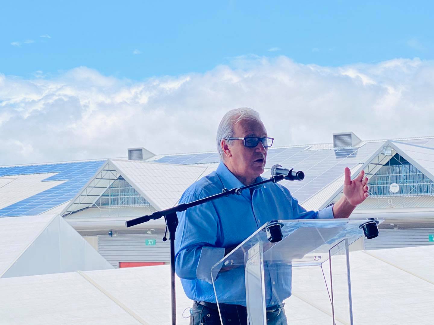 La Cinor inaugure une centrale photovoltaïque sur les toits du Parc des Expositions