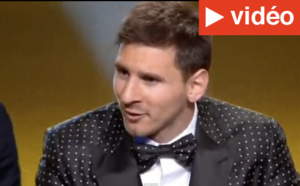 Lionel Messi a reçu son quatrième Ballon d'or consécutif