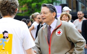 Le président de la Croix-Rouge, J-F. Mattei, à la Réunion du 15 au 17 janvier