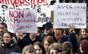La loi d'autonomie des universités avait donné lieu à une vague de contestation partout en France