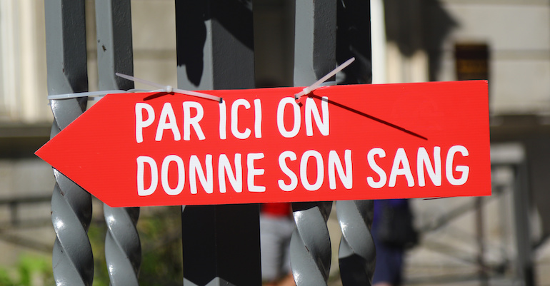 L’EFS organise deux collectes de sang à la Mairie de Saint-Gilles les Hauts
