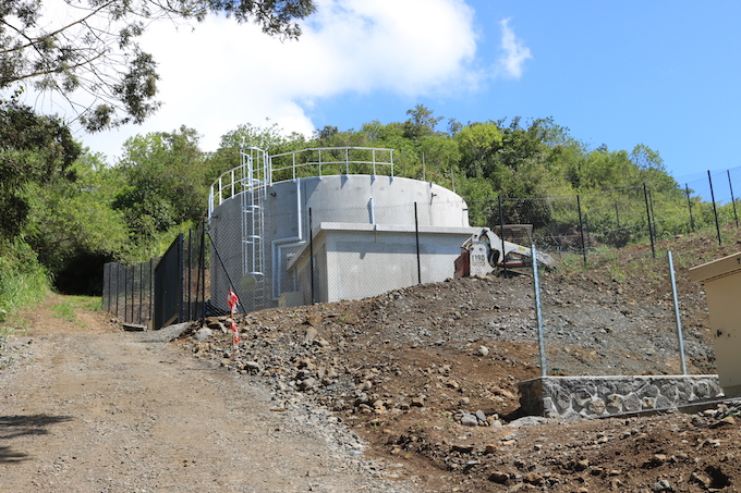 Extension du réseau d'eau potable et création d'un réservoir au Tapage