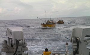 Maurice : Les deux navires arrêtés pour pêche illégale attendus demain matin