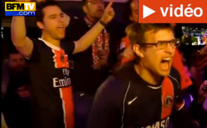 Ligue 1 : Le PSG champion, joie des supporters dans les rues de Paris