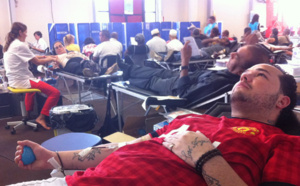 Don du sang : Une "méga collecte" et 18.000 donneurs chaque année