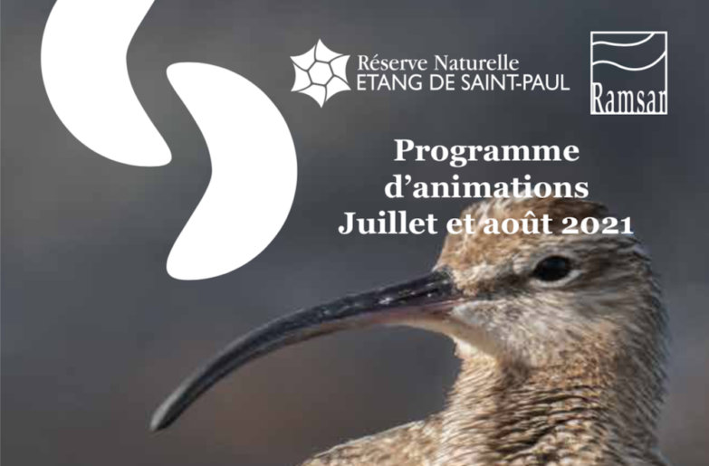 Retrouvez le programme des animations de la Réserve Naturelle de l’Etang Saint-Paul pour les vacances !
