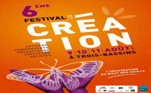 Festival de la Création 2013: Trois Bassins accueille des artistes de tous genres