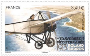 1913-2013: Un timbre pour l'exploit de Roland Garros