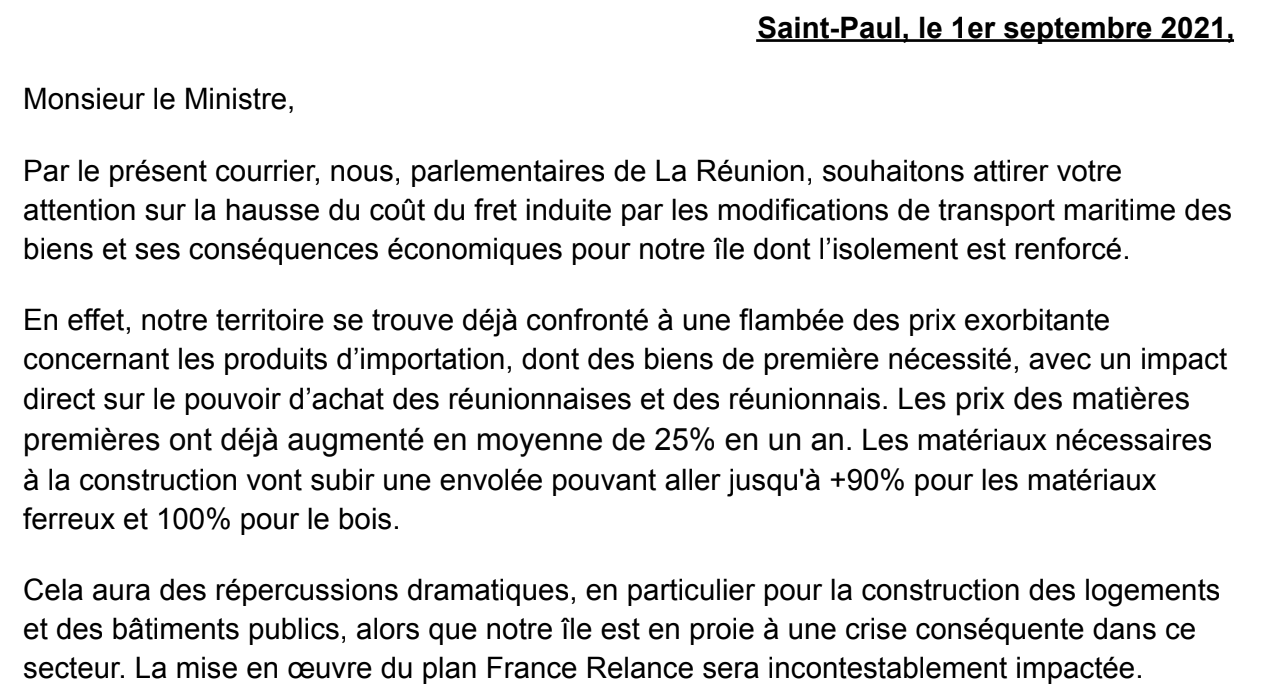 Nos parlementaires interpellent Bruno Le Maire et Sebastien Lecornu sur la situation du fret