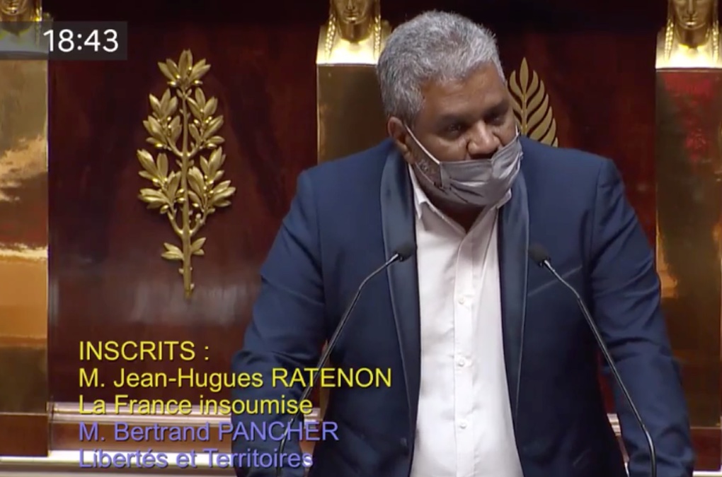 Jean-Hugues Ratenon demande la fin de l’état d’urgence sanitaire à La Réunion