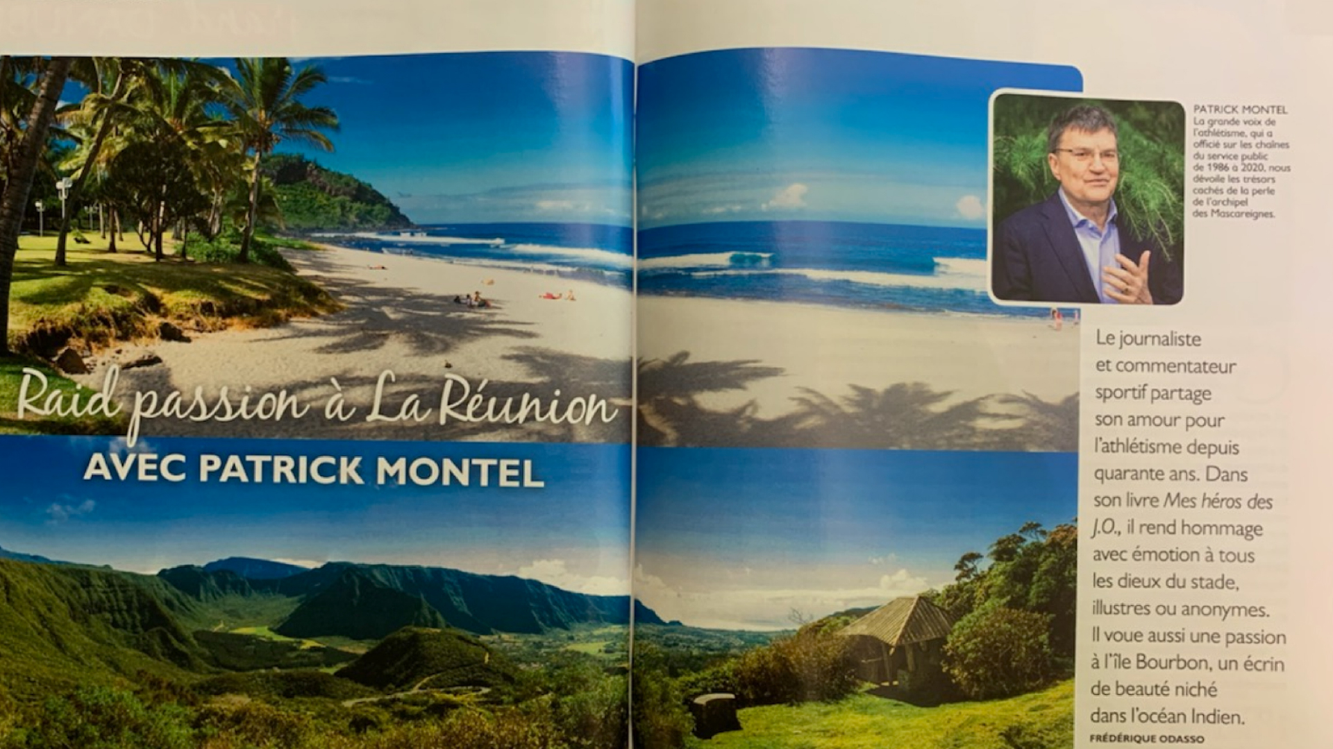 Patrick Montel met La Réunion en lèr