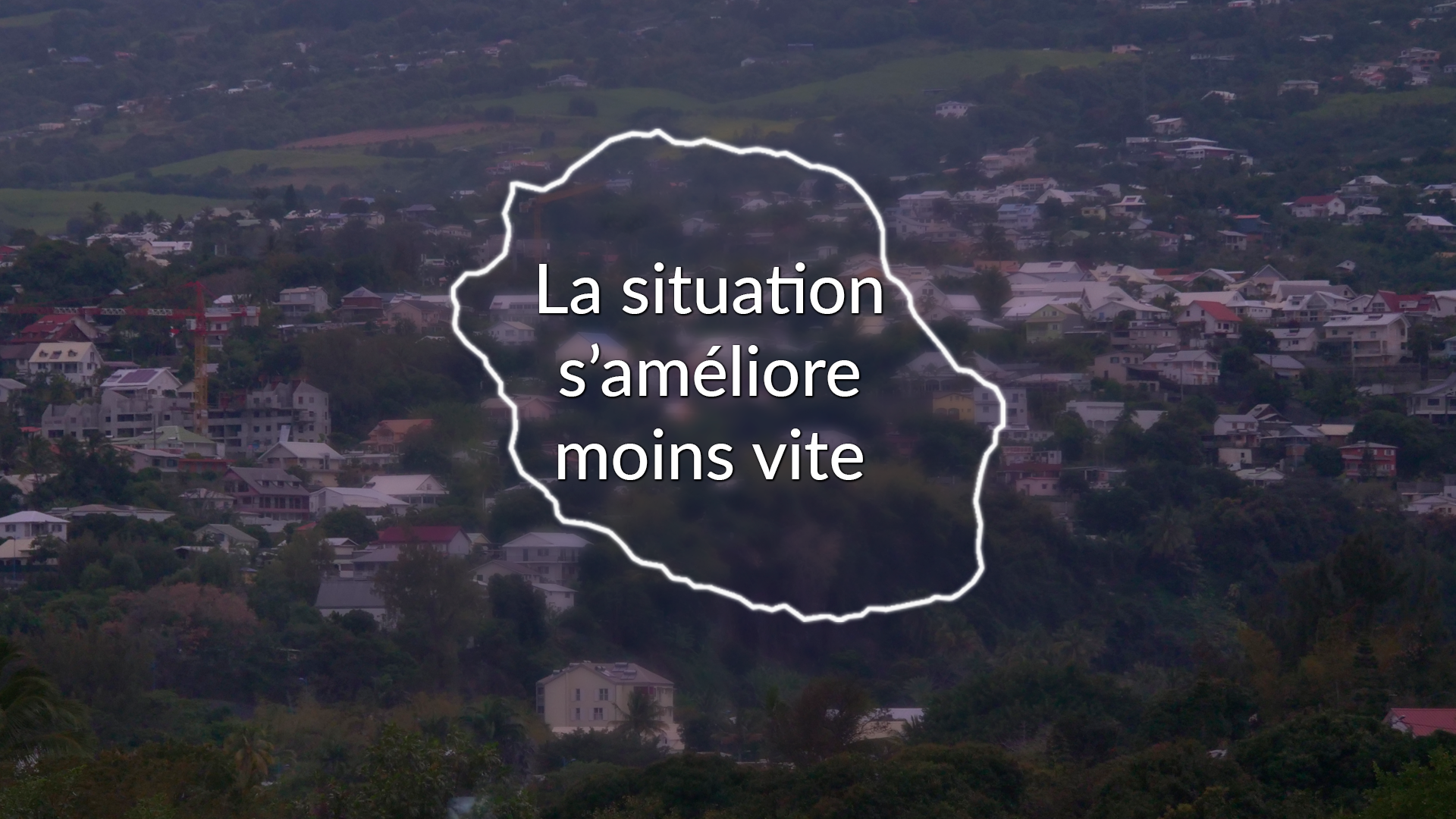 Covid à La Réunion : Les chiffres baissent moins vite