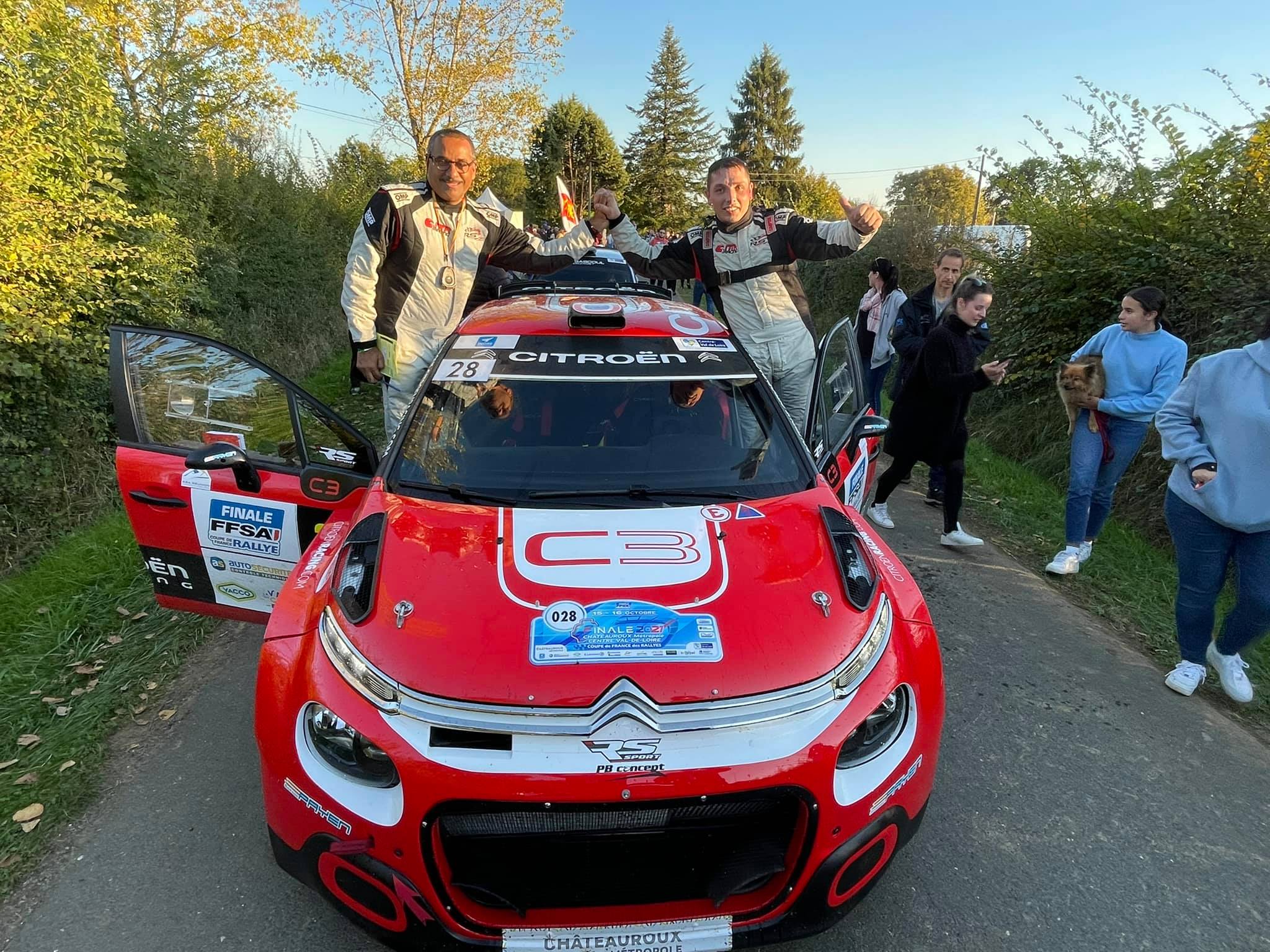 L'ASA Réunion félicite Maxime Dupuy, 3e de la Coupe de France des Rallyes