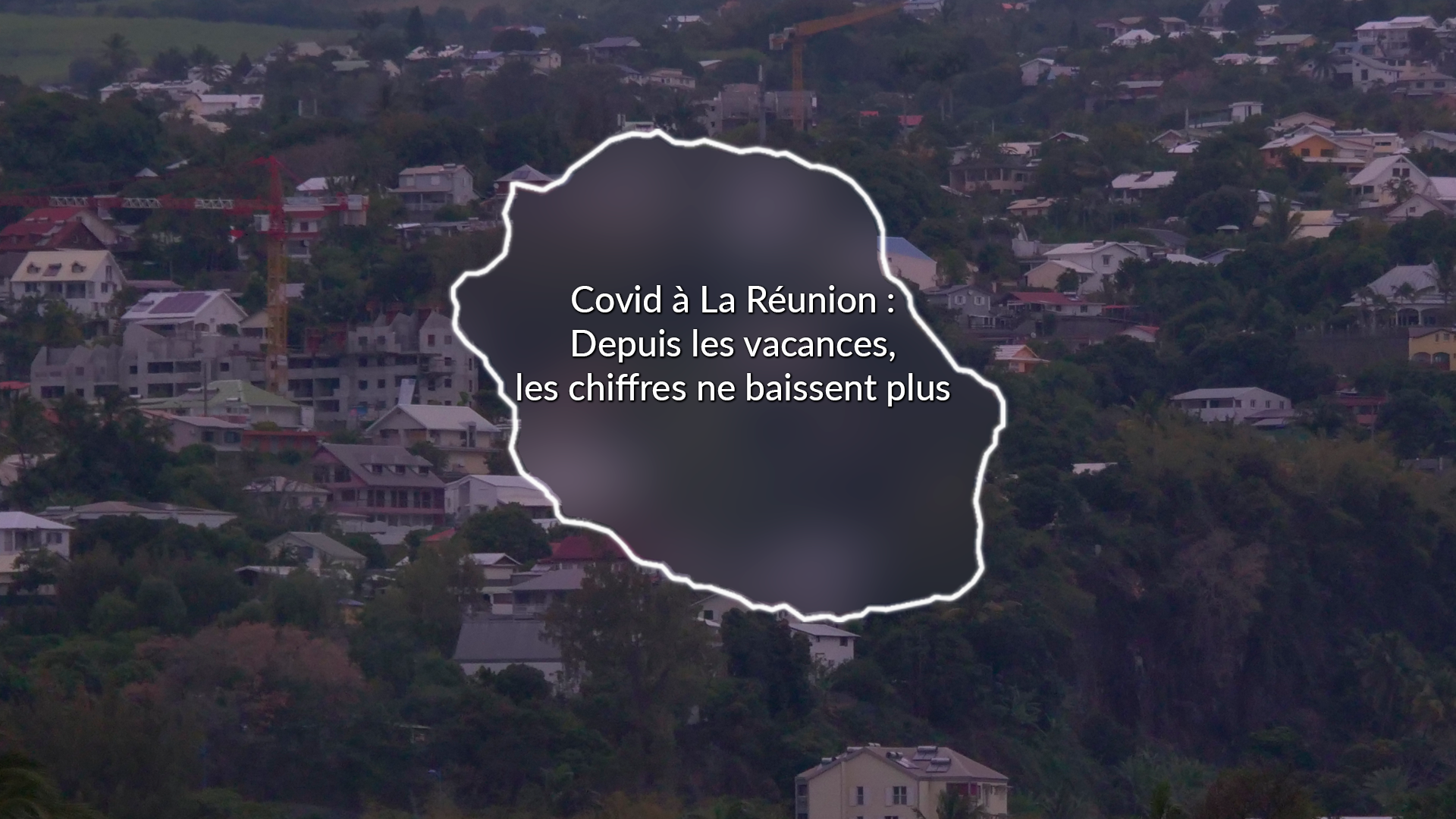 Covid à La Réunion : L'épidémie se maintient depuis le début des vacances