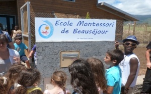 Ste-Marie: Inauguration de l'école Montessori de Beauséjour