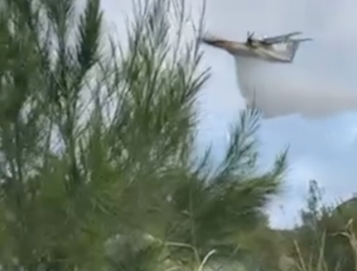 Vidéo - 1 hectare parti en fumée à Salazie, le Dash appelé en renfort