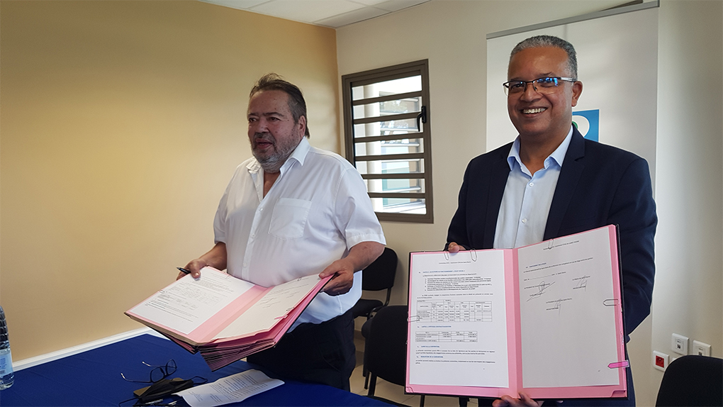Le Département et Saint-Pierre renouvellent le Pacte de solidarité territoriale