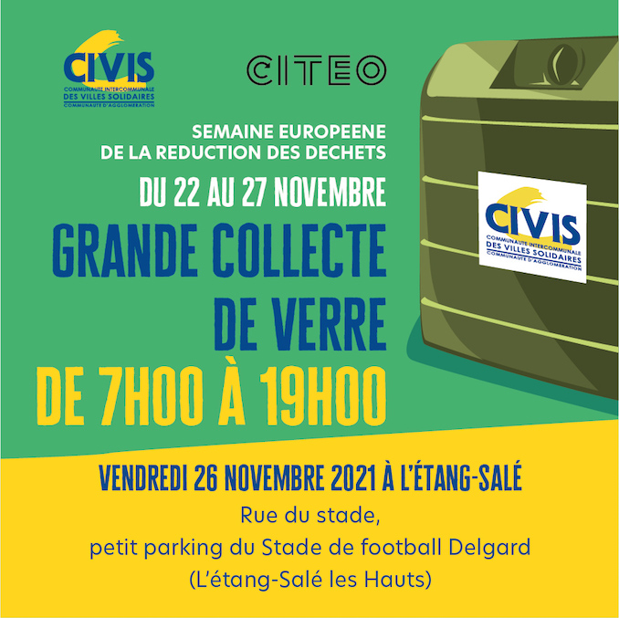 Concours de collecte de verre de la CIVIS : Au tour de l'Etang-Salé