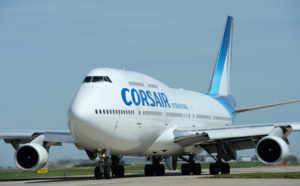 Corsair se redresse avec un chiffre d'affaires de 408 millions d'euros