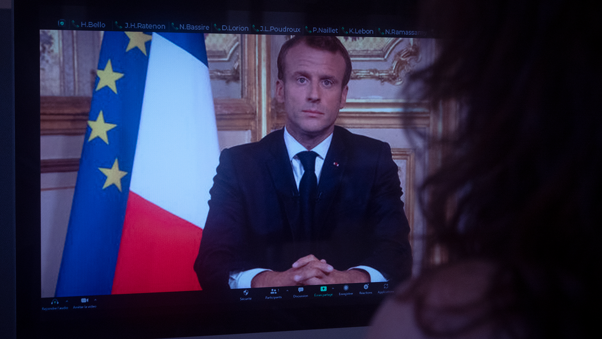 Covid : Les élus de La Réunion échangent avec Macron