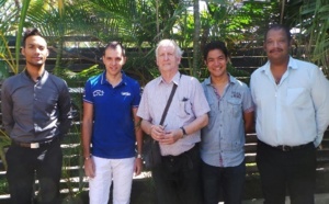 Les membres et partenaires de l'association "Réunion santé sans frontières"