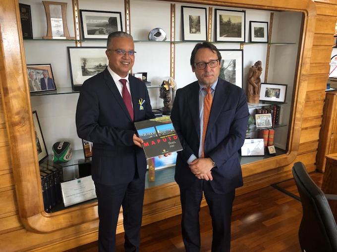  Le Président du Département rencontre l’Ambassadeur de France au Mozambique