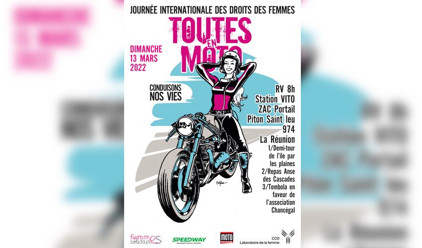 "Toutes en moto" : Premier défilé à La Réunion ce dimanche