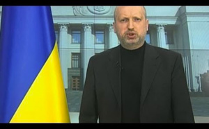 Le président par intérim ukrainien, Olexandre Tourtchinov