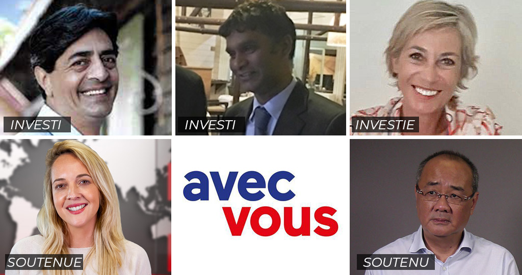 Législatives 2022 : Bachil Valy, Laurent Virapoullé et Hélène Coddeville investis par la majorité présidentielle