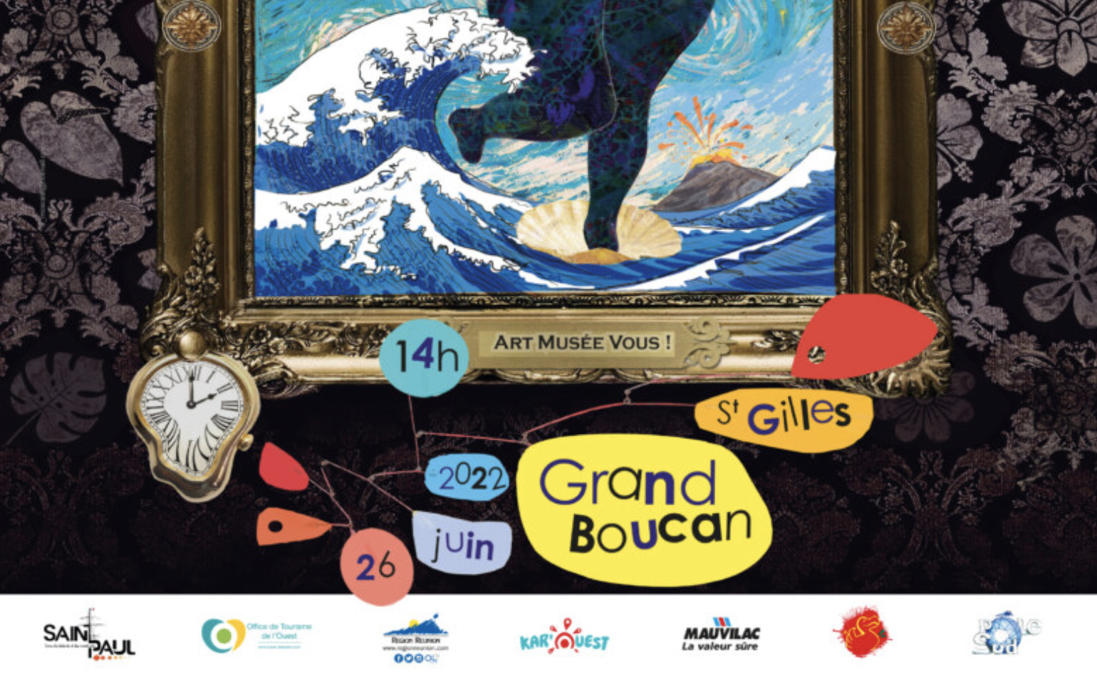 Le grand retour du Carnaval Grand Boucan 2022 : “Art Musée Vous !” à Saint-Paul