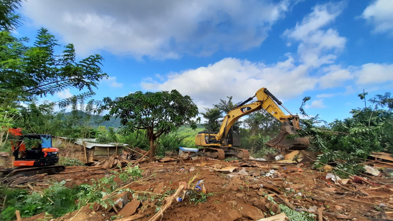 ​Mayotte : 120 constructions illégales rasées à Mgnambani