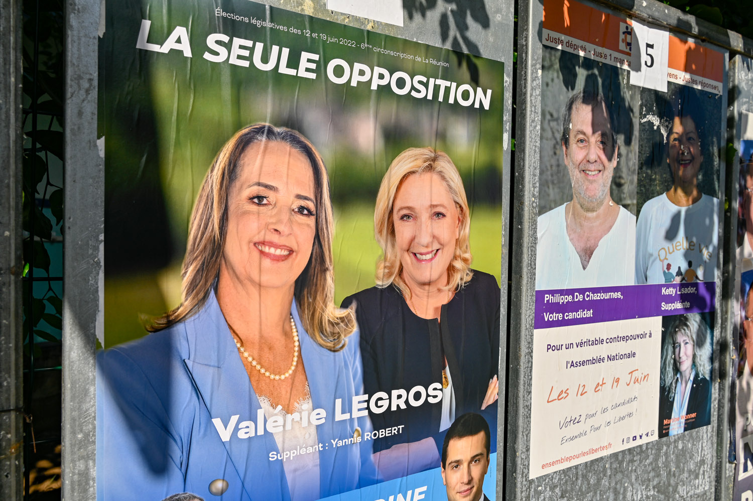 Localement, ce 1er tour devrait faire date au sein du parti de Marine Le Pen  (Photo : © Pierre Marchal - Anakaopress)