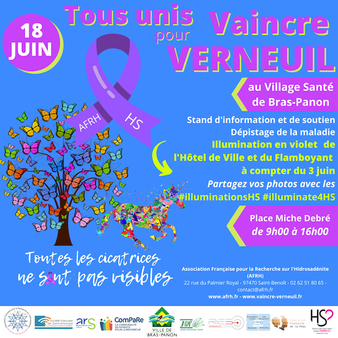 Tous unis pour vaincre Verneuil : Journée d'actions de sensibilisation à Bras-Panon ce samedi