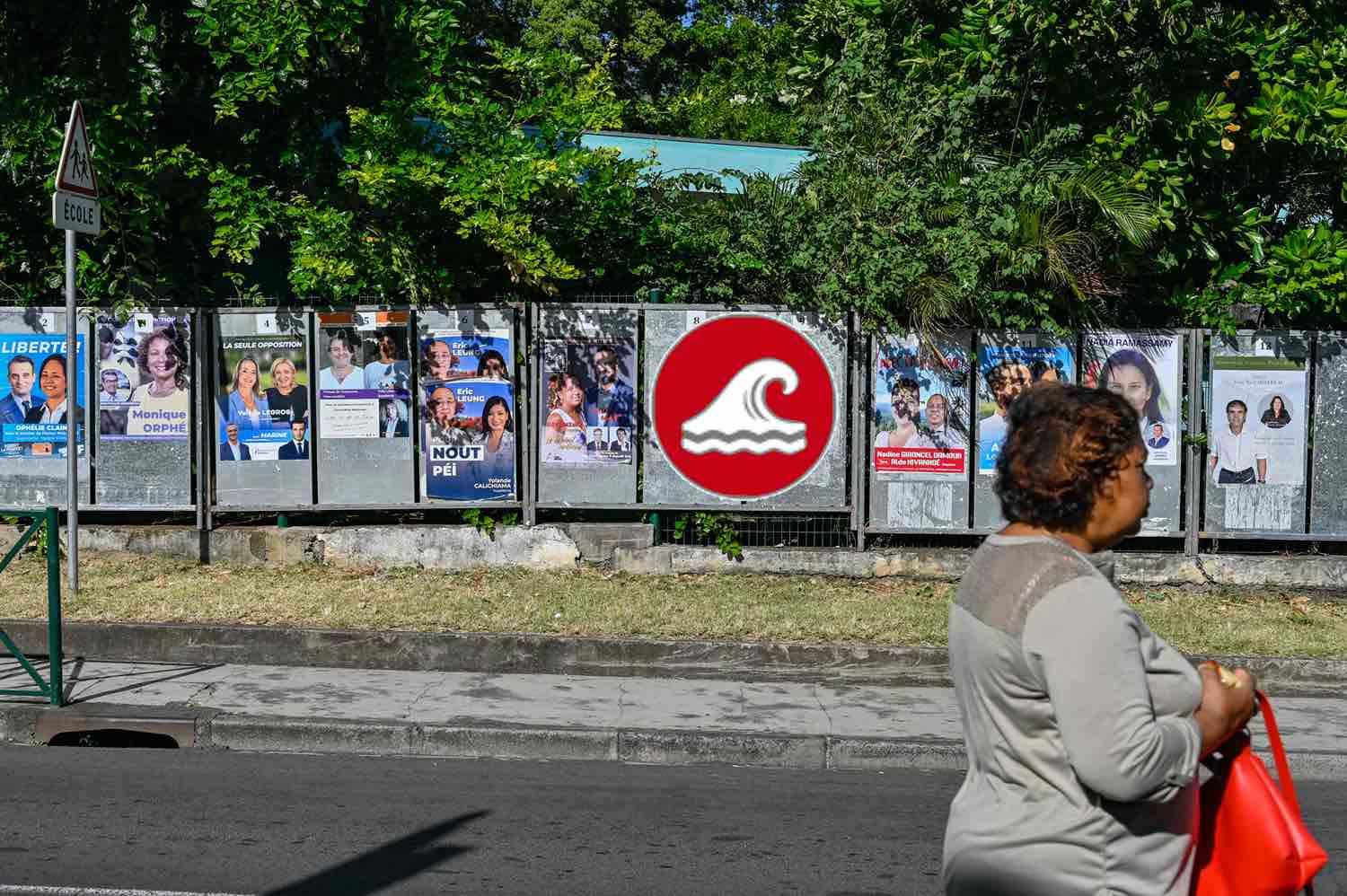 Les législatives 2022 ont livré leur verdict : La Réunion place très majoritairement à l'Assemblée des élus teintés de rouge et de rose de la Nupes (Photo : © Pierre Marchal - Anakaopress)