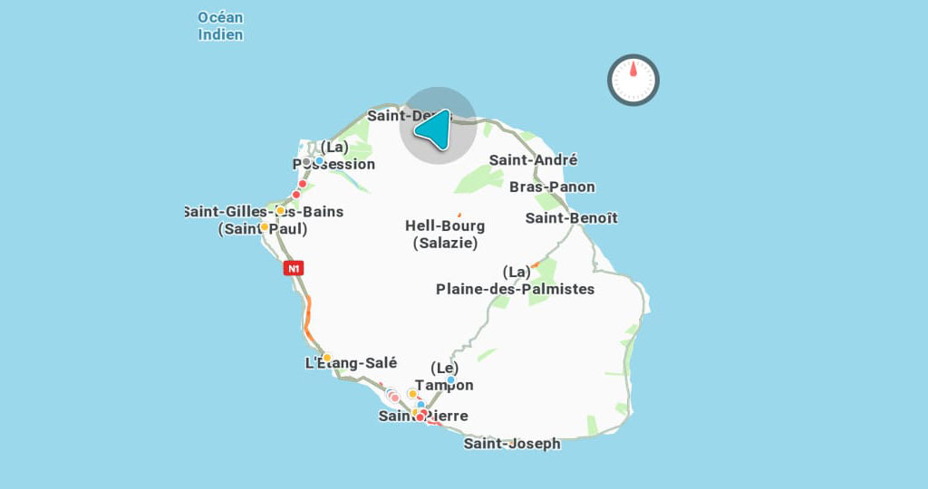 Double opération escargot : Les axes routiers concernés à La Réunion