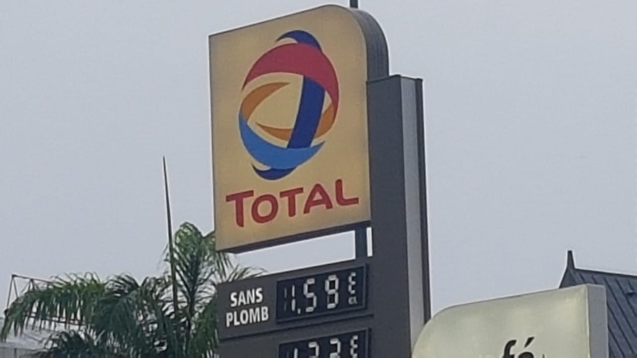 Total France annonce une remise à la pompe de 20 centimes...mais La Réunion n'est pas concernée