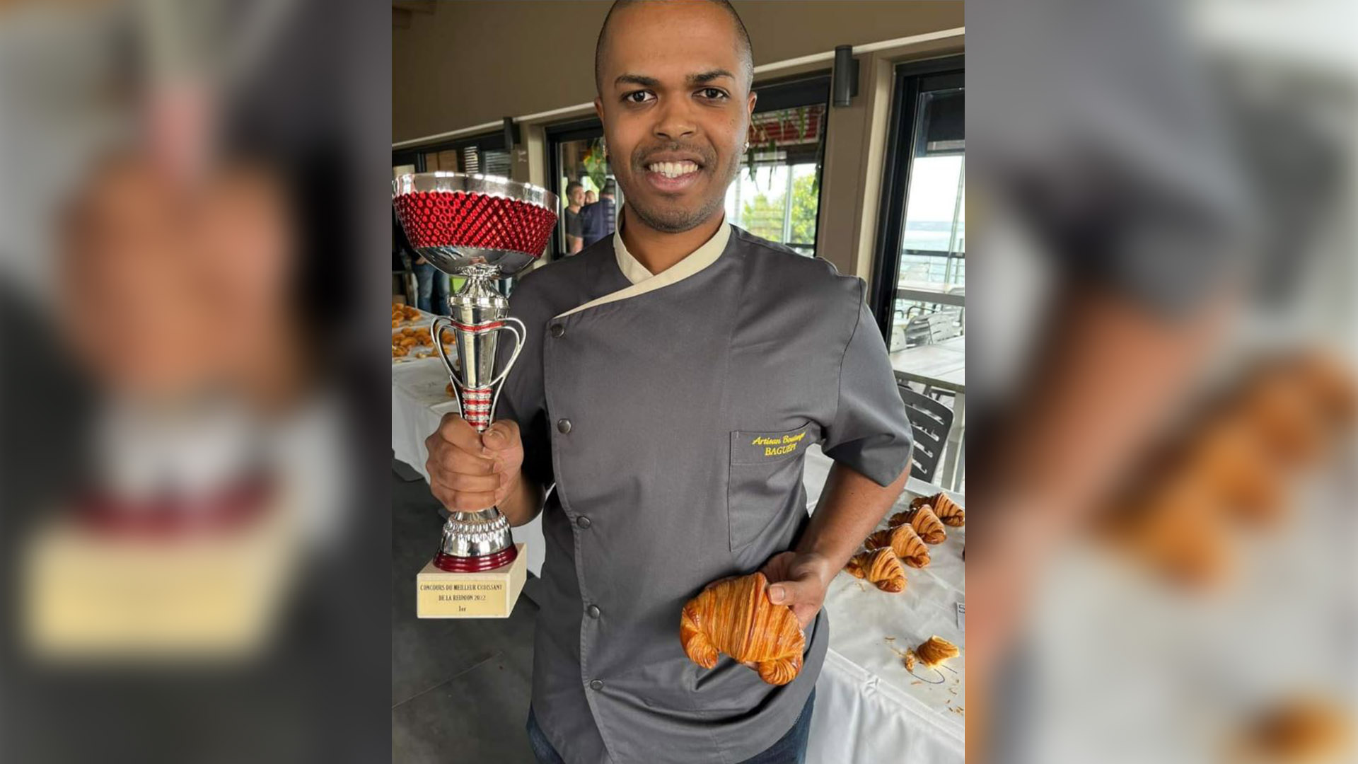 ​Kévin Nampota décroche le prix du meilleur croissant beurre de La Réunion