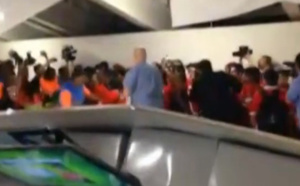 Des supporters chiliens forcent l'entrée du stade de Maracana