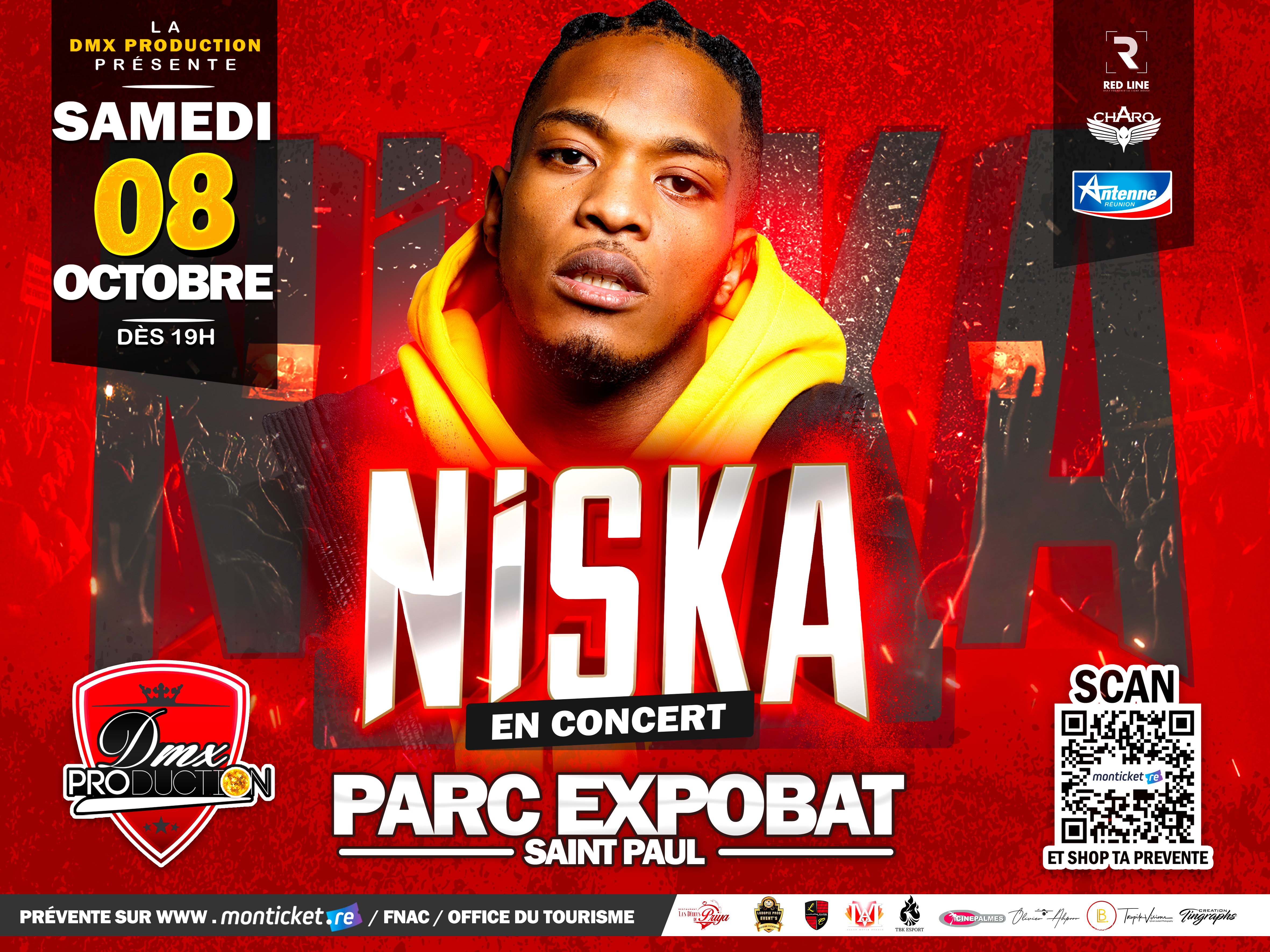 Niska sera à ExpoBat Saint-Paul le 8 octobre