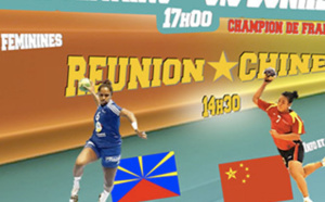 Handball: La Réunion et la Chine s'affrontent à 14h30