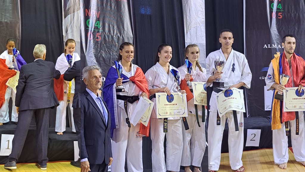 Championnat d'Europe de Karaté : 6 podiums pour la délégation réunionnaise