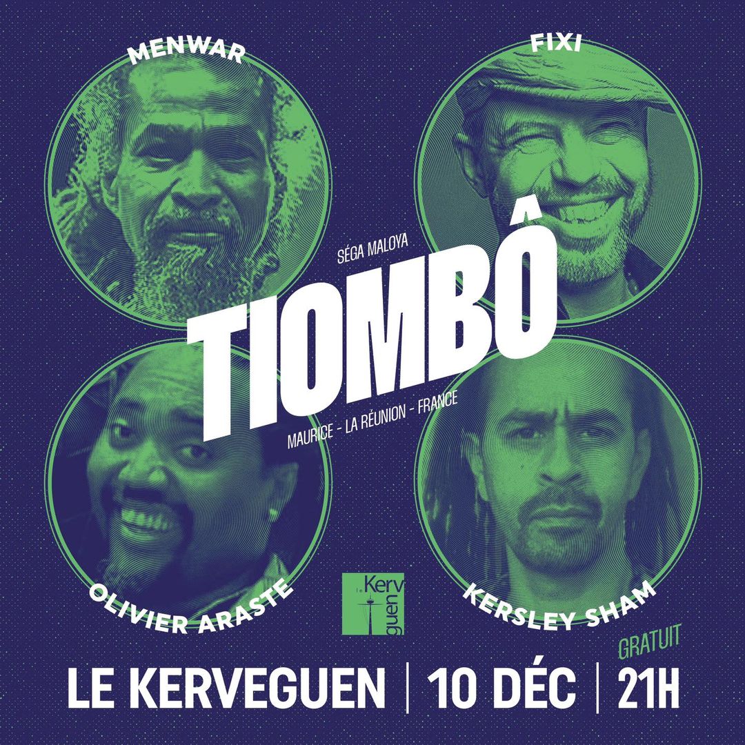 TIOMBÔ en tournée à La Réunion