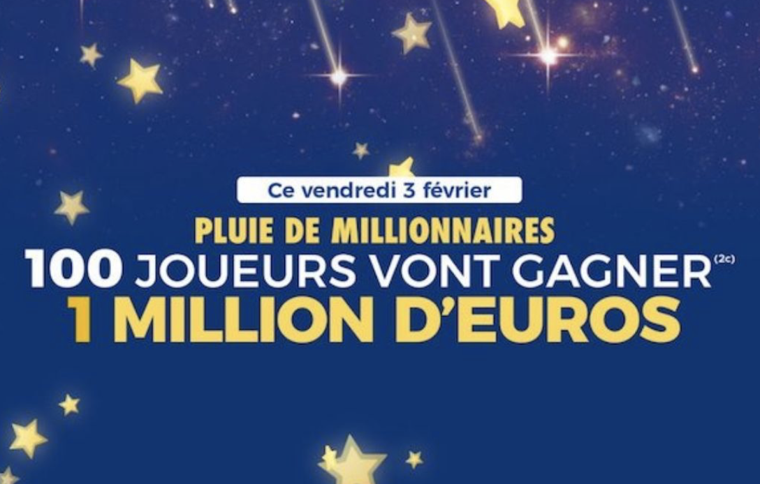 25 Français sont devenus millionnaires ce vendredi