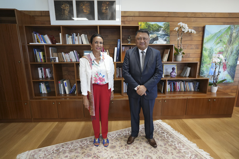 Rencontre avec le Président du Sénat de Madagascar