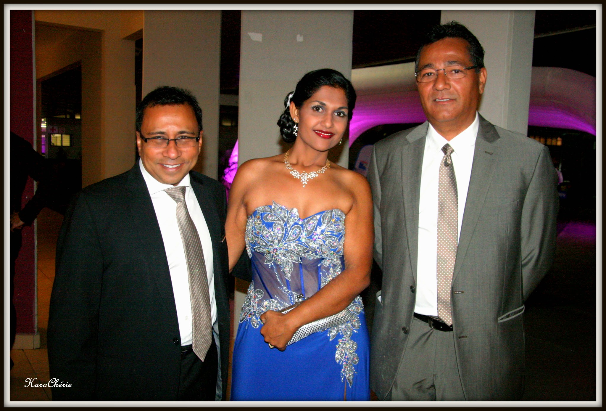Ibrahim Patel, Anissah Mogalia et Gérald Incana