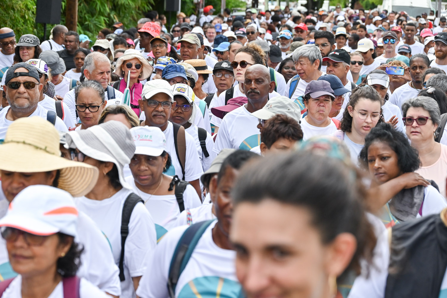 La Marche Réunionnaise pour le Climat et la biodiversité rend hommage à Paul Vergès