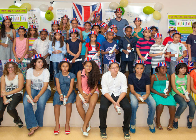 55 petits Réunionnais diplômés en anglais de Cambridge
